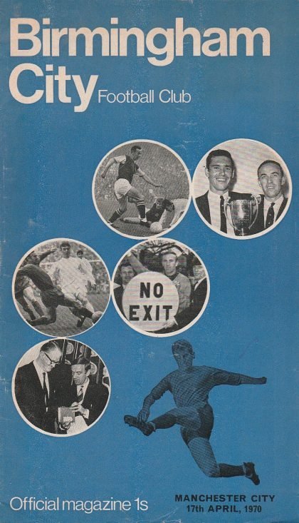Birmingham City v Manchester City 17-Apr-1970