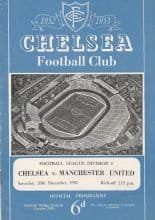 Chelsea v Manchester United  20-Dec-1952