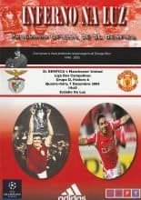 Benfica v Manchester United  07-Dec-2005