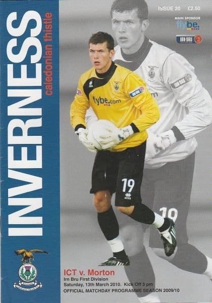 Inverness Caledonian Thistle v Greenock Morton  13-Mar-2010