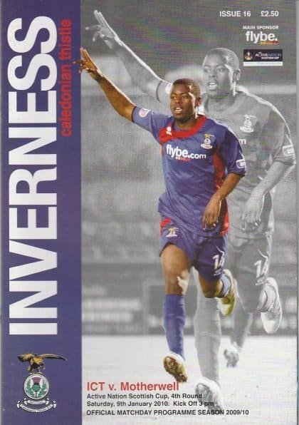 Inverness Caledonian Thistle v Motherwell  09-Jan-2010