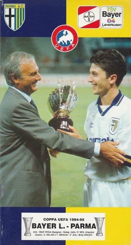 Bayer Leverkusen v Parma 04-Apr-1995