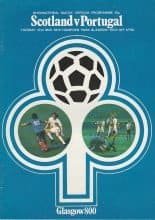 Scotland v Portugal  13-May-1975