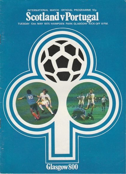 Scotland v Portugal  13-May-1975