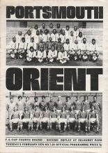 Portsmouth v Leyton Orient  05-Feb-1974