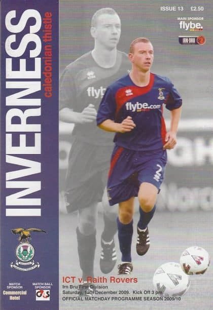 Inverness Caledonian Thistle v Raith Rovers  12-Dec-2009