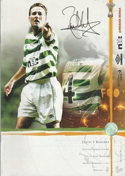 Glasgow Celtic v Glasgow Rangers 11-Feb-2001