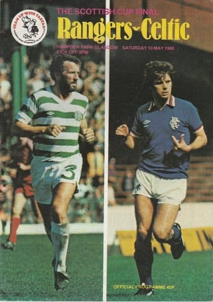 Glasgow Rangers v Glasgow Celtic  10-May-1980