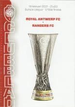 Royal Antwerp v Glasgow Rangers  18-Feb-2021