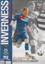 Inverness Caledonian Thistle v Ross County  29-Aug-2009