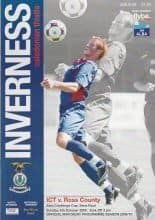 Inverness Caledonian Thistle v Ross County  04-Oct-2009