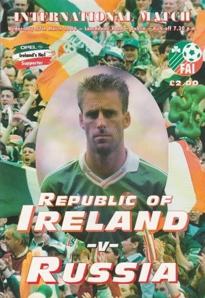 Republic of Ireland v Russia   27-Mar-1996