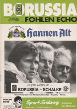 Borussia Monchengladbach v Schalke 04   24-Aug-1984