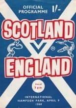 Scotland v England   09-Apr-1960