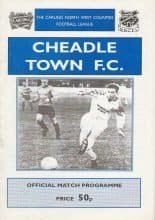 Cheadle Town v Stockport County 1994-95