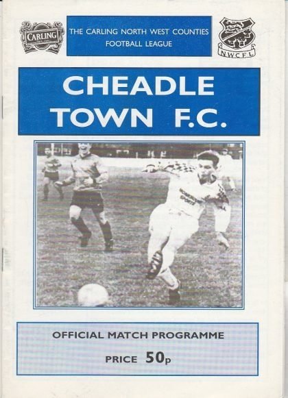 Cheadle Town v Stockport County 1994-95