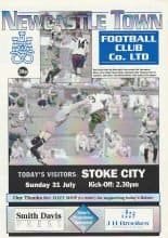Newcastle Town v Stoke City 31-Jul-1994