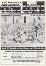 1FC Bocholt v SV Lurup Hamburg / Blau Weiss Berlin / FC St Pauli / FC Gütersloh    23/5/1984 - 24/6/1984
