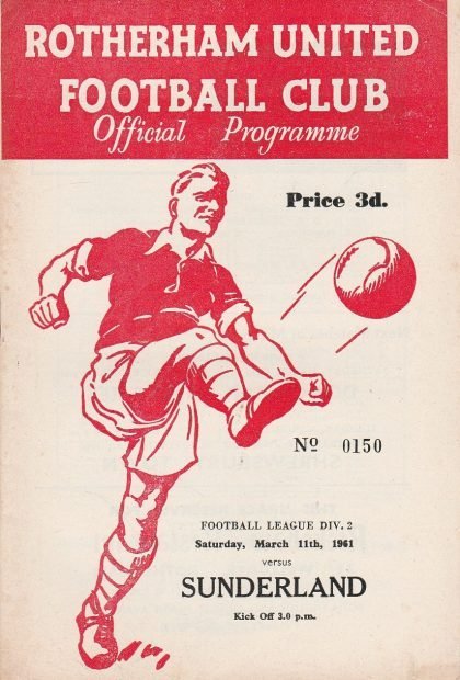 Rotherham United v Sunderland  11-Mar-1961