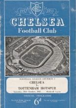 Chelsea v Tottenham Hotspur  25-Oct-1952
