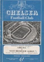 Chelsea v West Bromwich Albion 22-Nov-1952