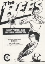 Barnet Reserves v Wealdstone Reserves 04-Feb-1991