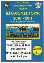 Ilfracombe Town v Wellington  10-Aug-2010