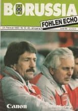 Borussia Monchengladbach v Werder Bremen   24-Feb-1990