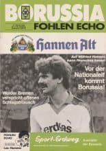 Borussia Monchengladbach v Werder Bremen   27-Oct-1984