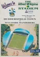 Huddersfield Town v Wycombe Wanderers   20-Aug-1994