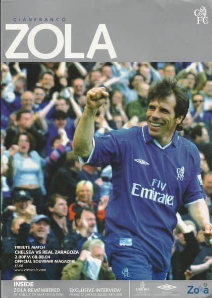 Chelsea v Real Zaragoza 08-Aug-2004