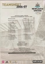 Newcastle United v Chelsea 20-Dec-2006