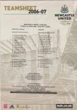 Newcastle United v Chelsea 22-Apr-2007