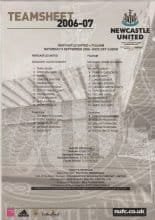 Newcastle United v Fulham 09-Sep-2006