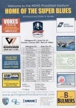 Gillingham v Stoke City 07-Jan-2012