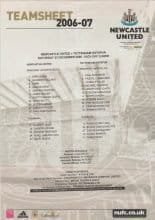Newcastle United v Tottenham Hotspur  23-Dec-2006