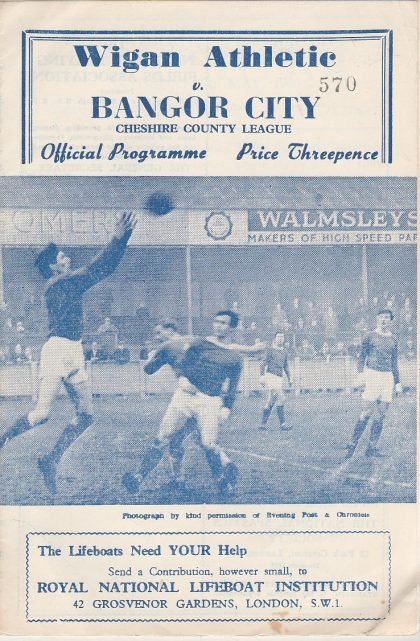 Wigan Athletic v Bangor City 07-May-1966