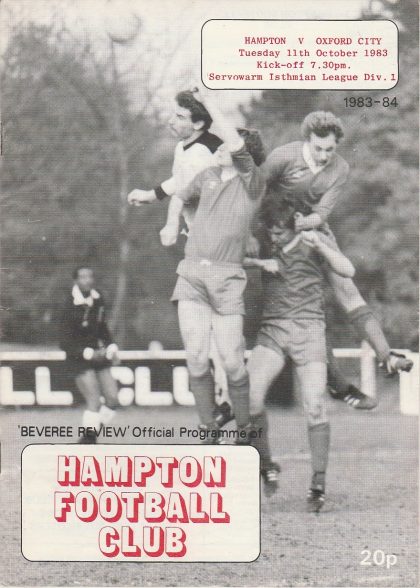 Hampton v Oxford City 11-Oct-1983