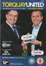 Torquay United v Accrington Stanley  11-Sep-2010