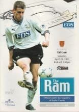 Derby County v Arsenal 28-Apr-2001