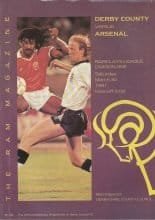Derby County v Arsenal 30-Mar-1991