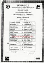 Charlton Athletic Reserves v Barnet Reserves 02-Dec-1998