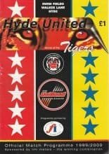 Hyde United v Blackburn Rovers 22-Jul-2000