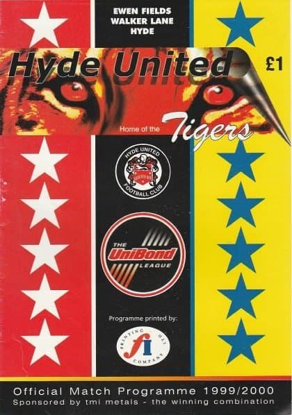 Hyde United v Blackburn Rovers 22-Jul-2000