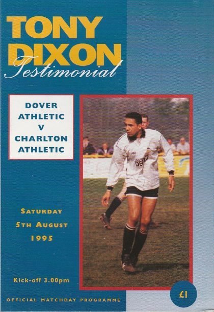 Dover Athletic v Charlton Athletic  05-Aug-1995