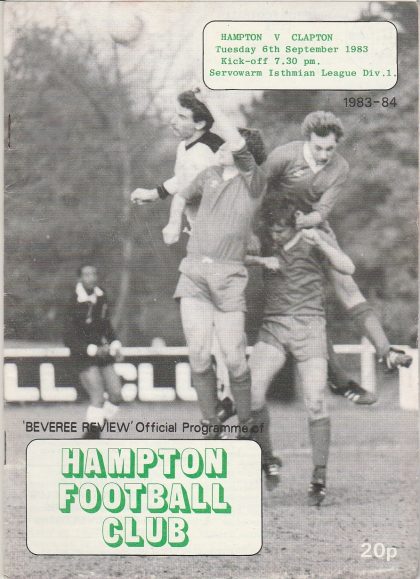 Hampton v Clapton 06-Sep-1983