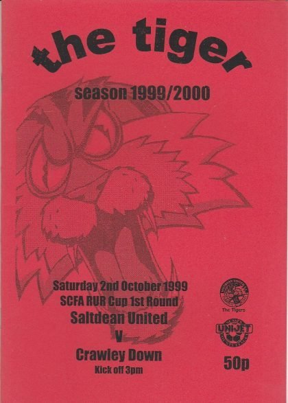 Saltdean United v Crawley Down  02-Oct-1999