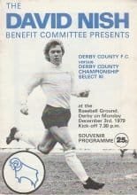 Derby County v Derby County Championship Select XI 03-Dec-1979