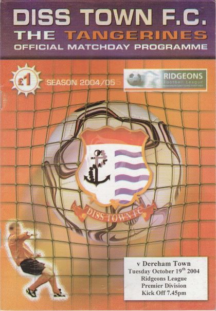Diss Town v Dereham Town 19-Oct-2004