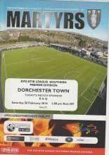 Merthyr Town v Dorchester Town 20-Feb-2016